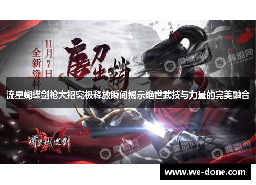 流星蝴蝶剑枪大招究极释放瞬间揭示绝世武技与力量的完美融合